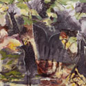 <African Series #2 &ndash; mixed media on paper>
